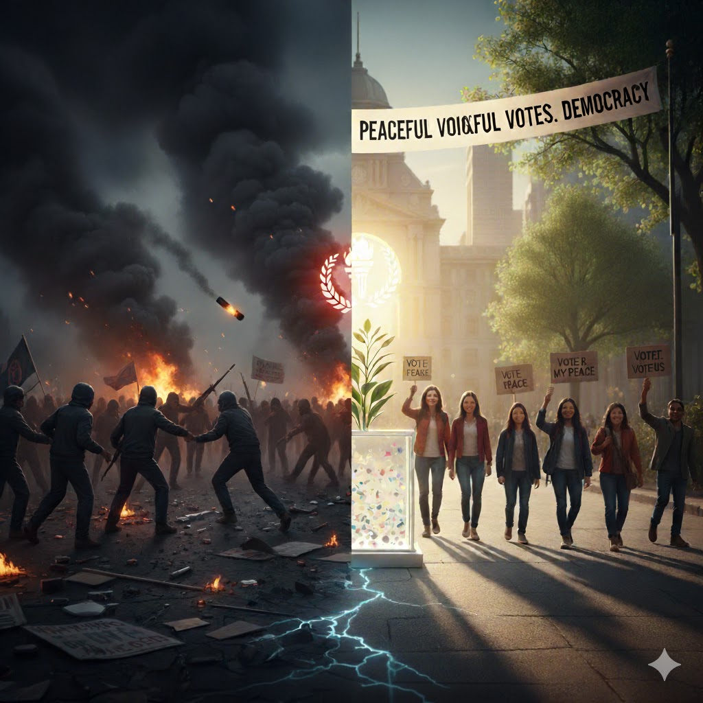 Political Violence and Democracy